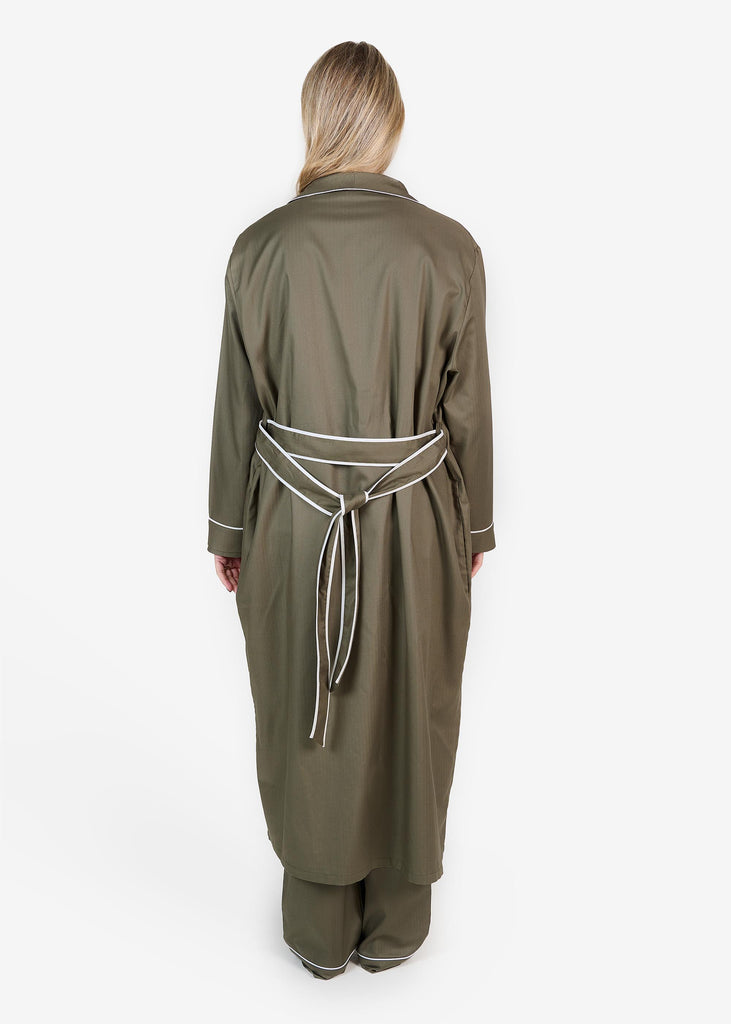 Womens khaki robe