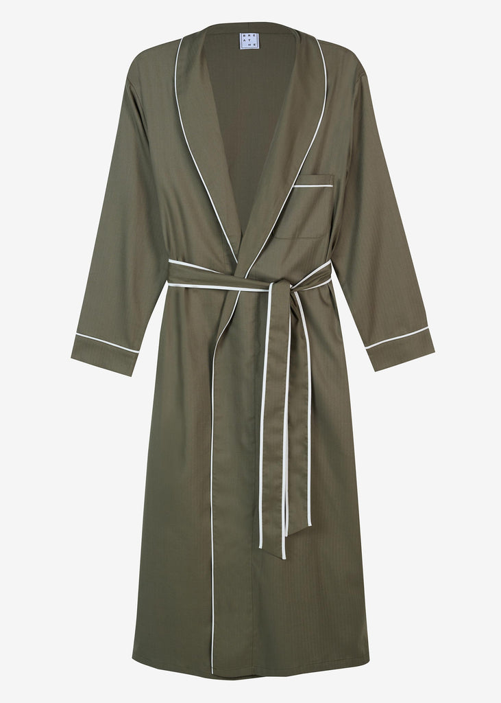 Womens green robe